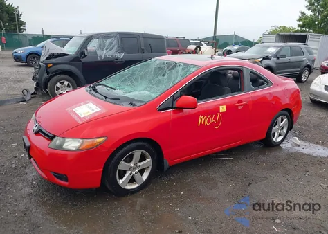 2007 Honda Civic Ex from USA, damaged, VIN 2HGFG12897H584825